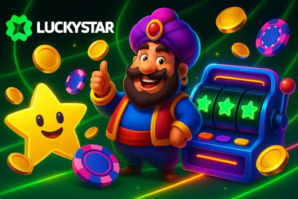 Agree to Lucky Star terms and unlock secure, responsible real money gaming today