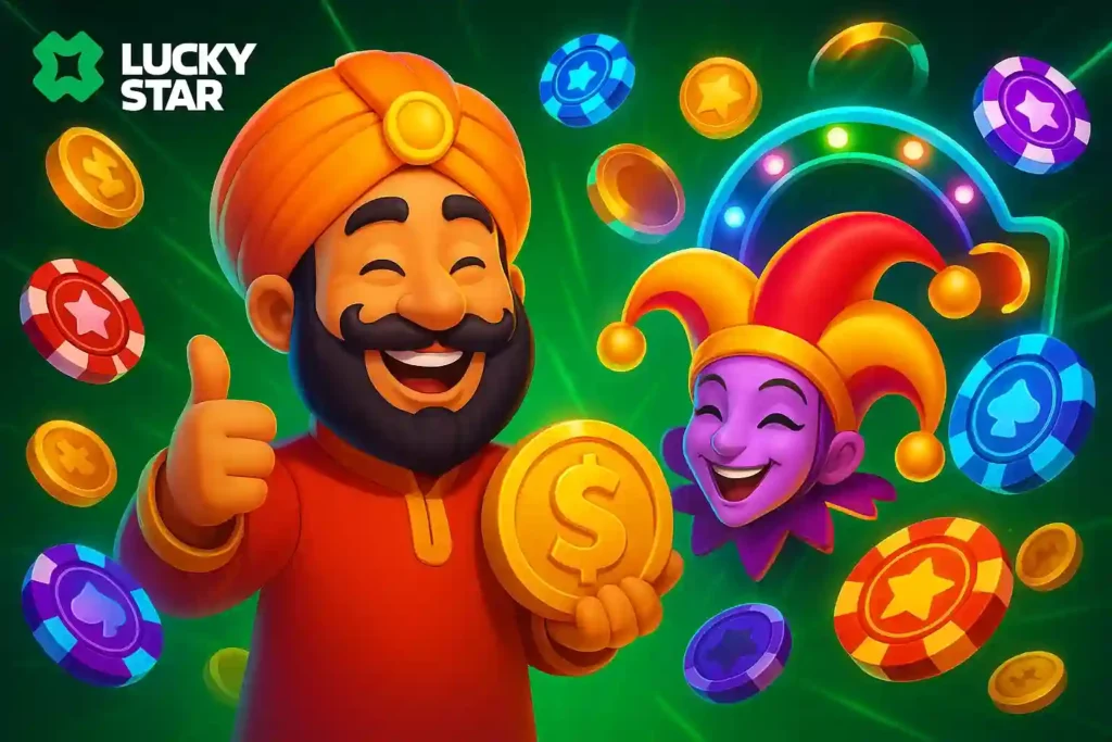 Download Lucky Star App, enter bonus code ZOHO and start winning now with real money rewards
